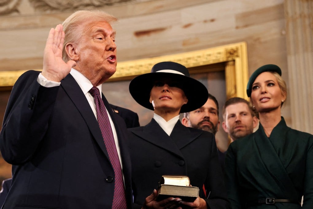 Donald Trump takes office for his second term as the 47th president of the United States. Photo: Reuters