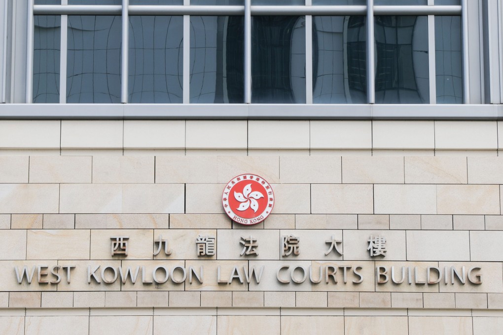 The defendant appeared at West Kowloon Court for the first time on Wednesday.  Photo: Jelly Tse