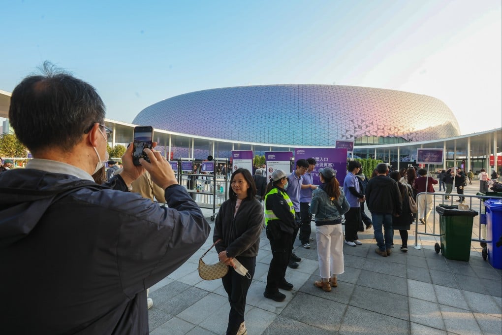 Spectators at a charity music concert at Kai Tai Sports Park. Photo: Edmond So