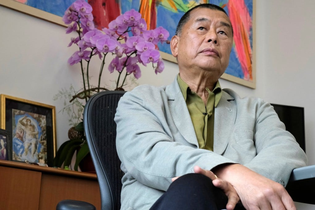 Jimmy Lai has denied two conspiracy charges of collusion with foreign forces and a third count of conspiracy to print and distribute seditious publications. Photo: Reuters