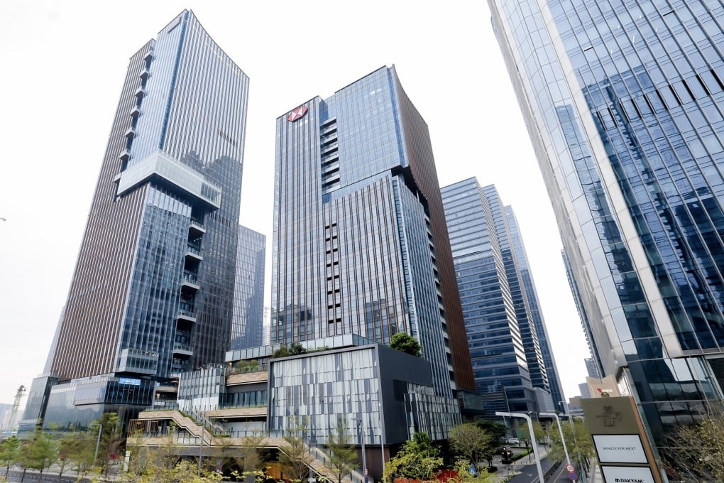 HSBC’s HyQ office tower in Qianhai. Photo: Handout