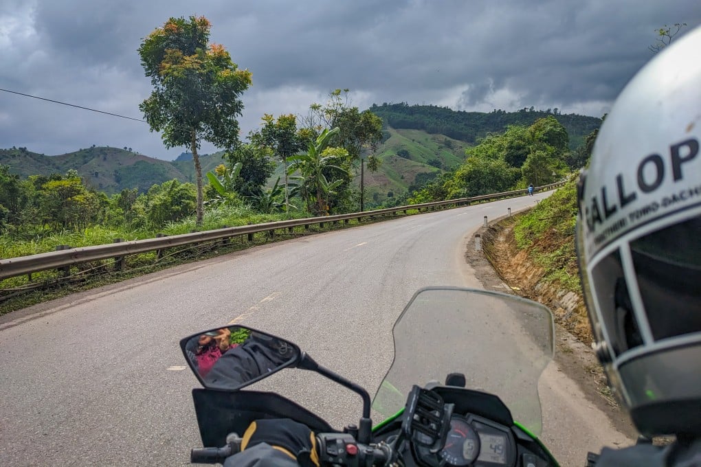 The narrow, twisting Ho Chi Minh Highway. Photo: Fiona Ching