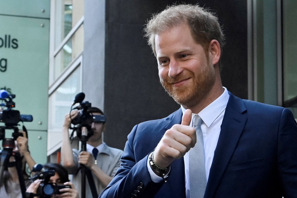 Britain’s Prince Harry leaves London’s High Court on June 7, 2023. The case was one of three lawsuits Harry has brought accusing British tabloids of violating his privacy. Photo: Reuters