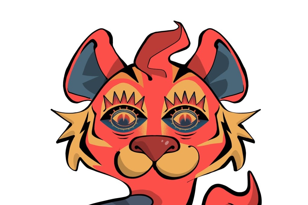 Tigers’ lucky colour will be gold in 2025’s Year of the Snake, but they may be prone to relationship and health problems, according to Chinese geomancy. Illustration: Victor Sanjinez