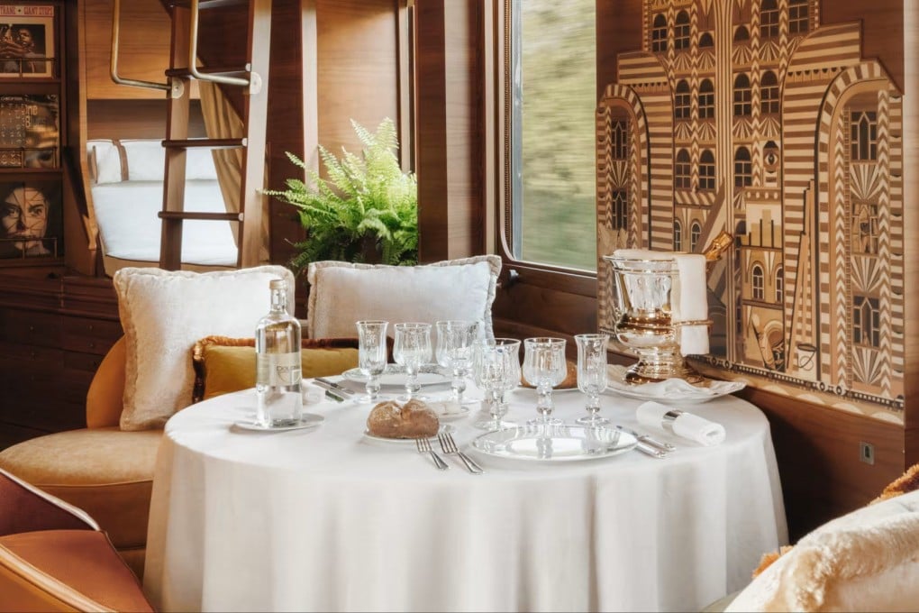 At US$101,000 per night, L’Observatoire, a two-person suite on Belmond’s Venice Simplon-Orient-Express, will be the most expensive train cabin when it enters service in March 2025. Photo: Belmond Venice Simplon-Orient-Express