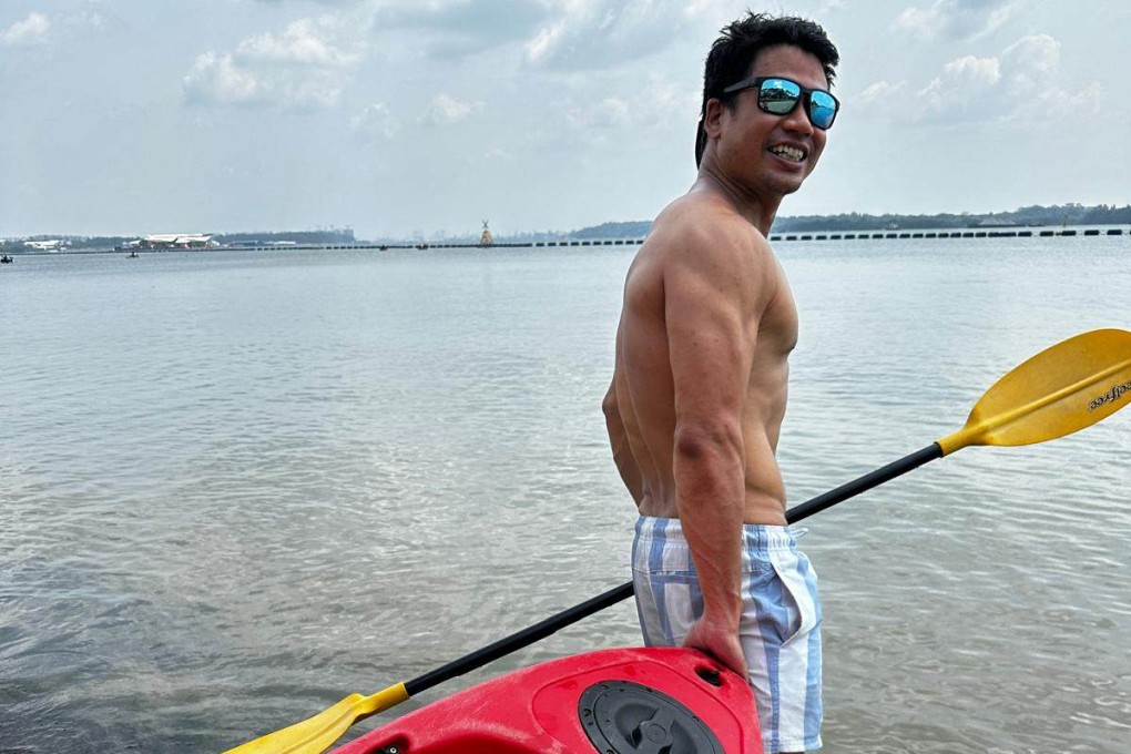 Overweight and unhappy, Raeza Ibrahim totallly overhauled his diet, joined a gym and changed his sleep patterns, and lost 26kg. Photo: Raeza Ibrahim