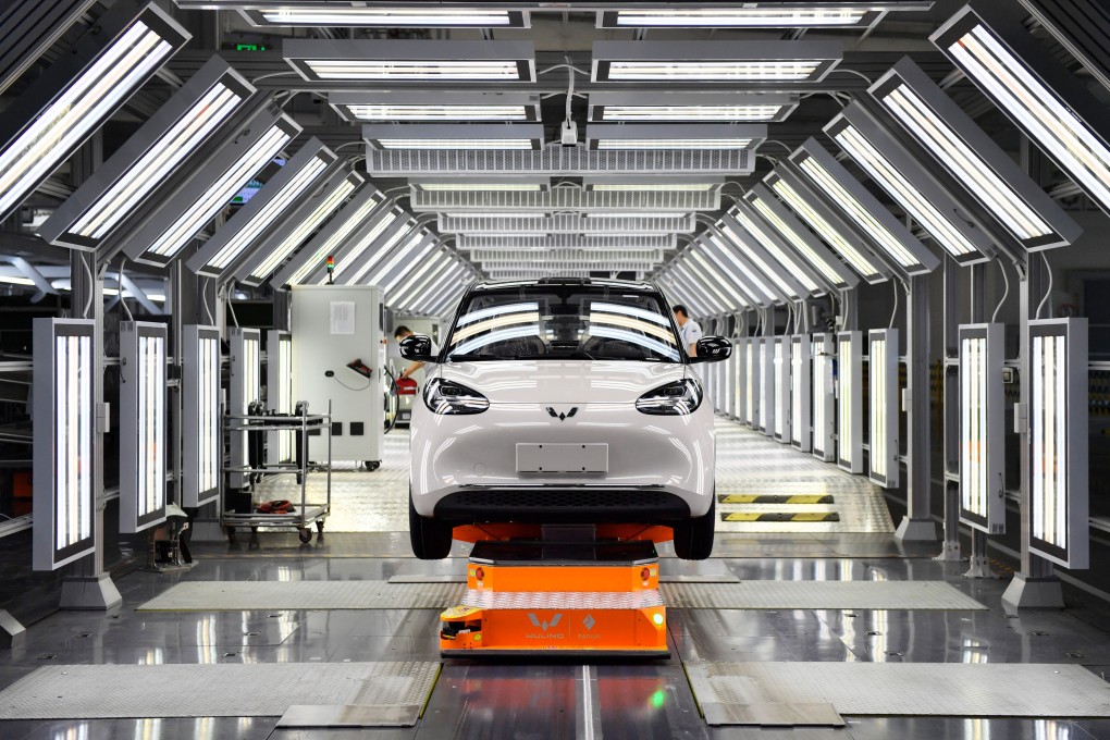 The tariffs were imposed after a year-long investigation into the Chinese EV industry. Photo: Xinhua