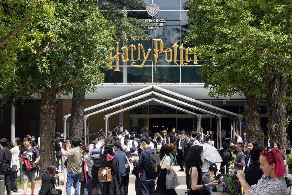 People gather in 2023 at the opening of a Harry Potter-themed park in Tokyo, Japan. Photo: EPA-EFE