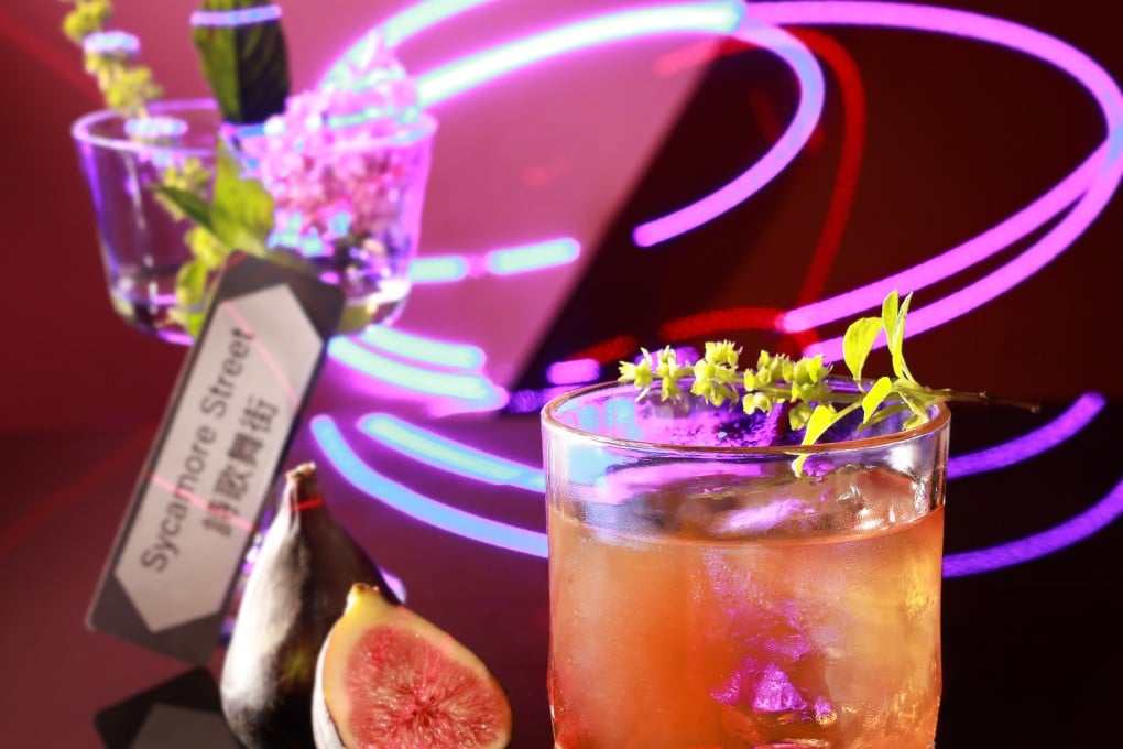 Sycamore Street cocktail from Skye Bar in Hong Kong. Photo: Handout