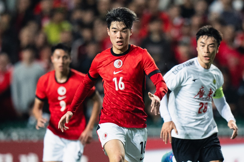 Ellison Tsang Yi-hang (centre) has ‘bowed down to the reality’ that his hugely promising career would be impeded over visa issues. Photo: Provided by interviewee