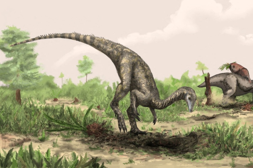 An enigmatic bipedal creature called Nyasasaurus represents what the earliest dinosaurs may have looked like. Photo: Mark Witton/The Trustees of the Natural History Museum, London via Reuters