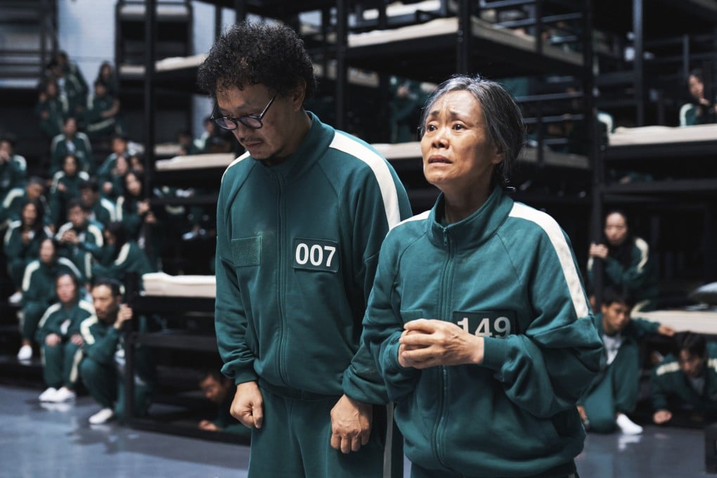 Kang Ae-sim and Yang Dong-geun in a still from Squid Game season 2. The actress says her role in the Netflix Korean drama series show pushed her to new limits. Photo: Netflix
