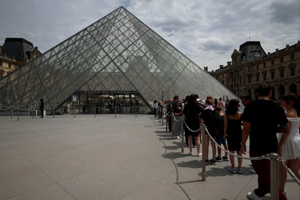 The Louvre - The Louvre welcomed 8.7 million visitors in 2024.