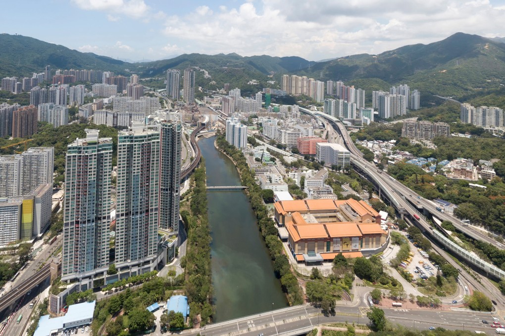 An aerial view of Tai Wai, Sha Tin. Photo: Shutterstock