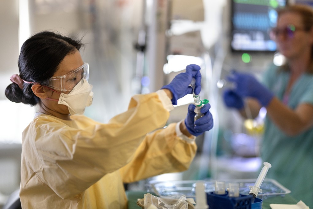 A Filipino nurse works in Landspitali University Hospital in Iceland. Photo: Thorkell Thorkelsson / Landspitali University Hospital