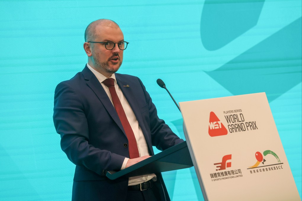 World Snooker Tour CEO Simon Brownell sees great potential for the game in China and Hong Kong. Photo: Jonathan Wong