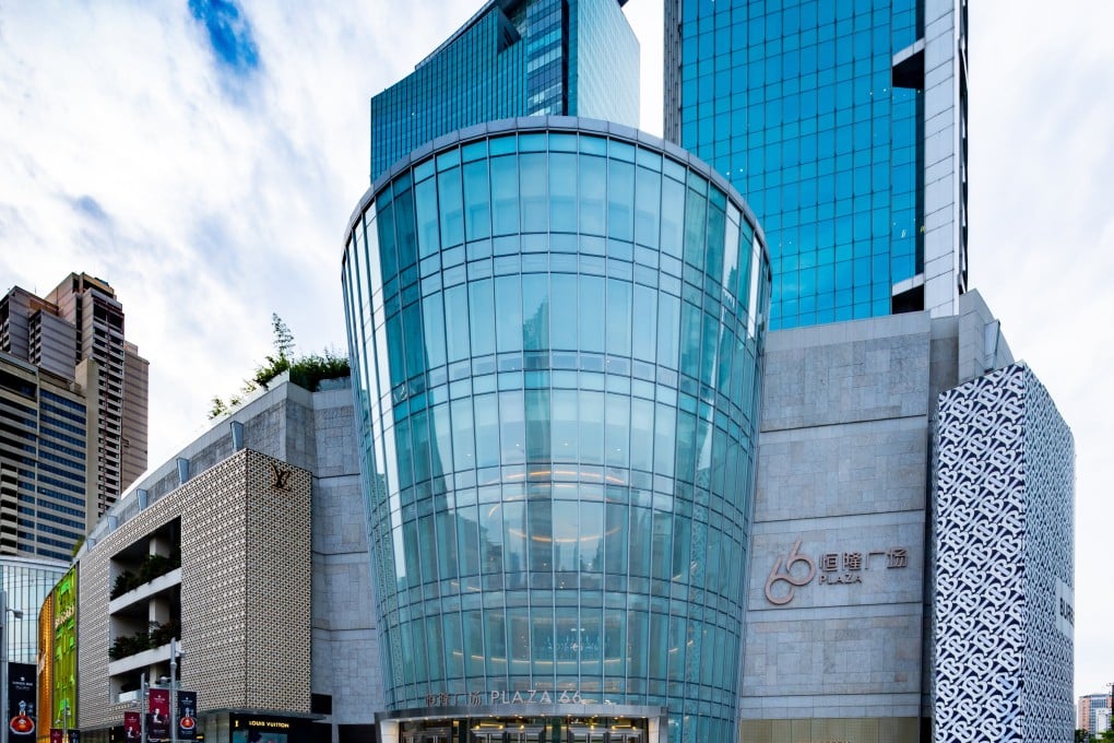 Hang Lung’s Plaza 66 in Shanghai. Photo: Hang Lung Properties