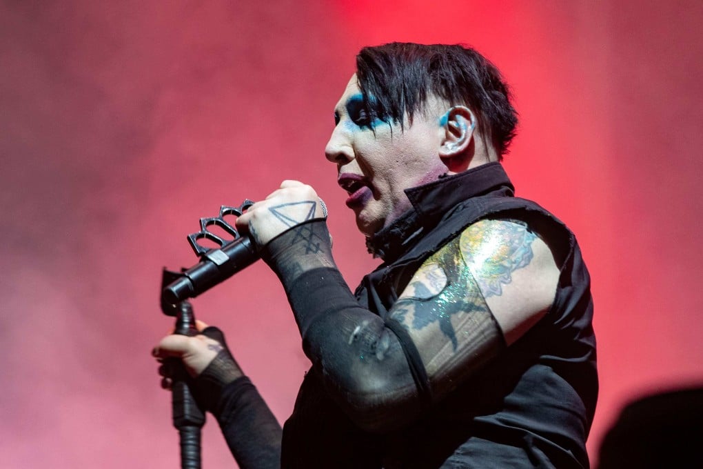 Marilyn Manson performs during the Astroworld Festival in Houston, Texas, in November 2019. Photo: AFP