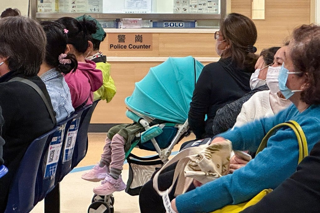 People wait at the Prince of Wales Hospital’s accident and emergency department. Photo: Jelly Tse