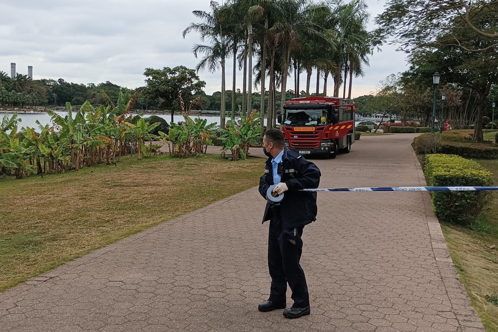 Staff at Inspiration Lake Recreation Centre called police at 3.30pm on Sunday to report the discovery. Photo: Handout