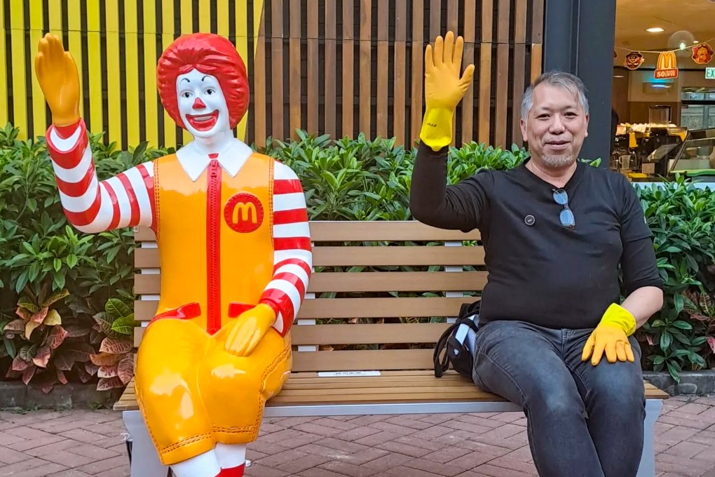A Hong Kong artist known for advocating for labour rights has been sacked by McDonald’s for allegedly disclosing confidential information. Photo: Facebook