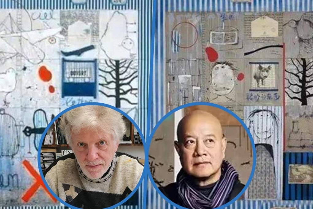 An artist in China, whose collectors include Bill Gates and Rupert Murdoch, has apologised to a Belgian counterpart for years of plagiarism. Photo: SCMP composite/Weibo