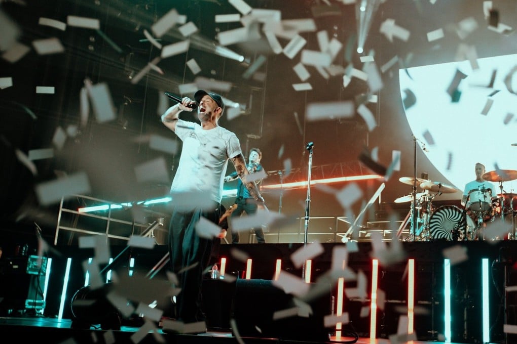 American rock band OneRepublic performs in Wuhan, China on January 16. Photo: Instagram / onerepublic