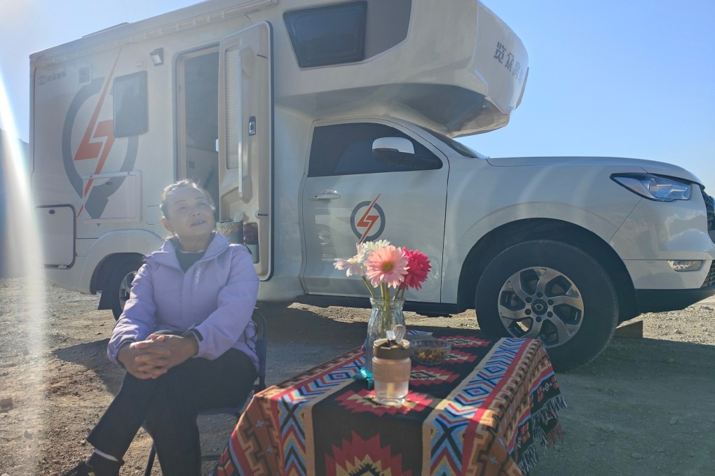 Su Min, 60, says she’s “rebuilding” herself and “stepping into a life of freedom and joy”. Photo: Weibo/微博＠50歲阿姨自駕遊