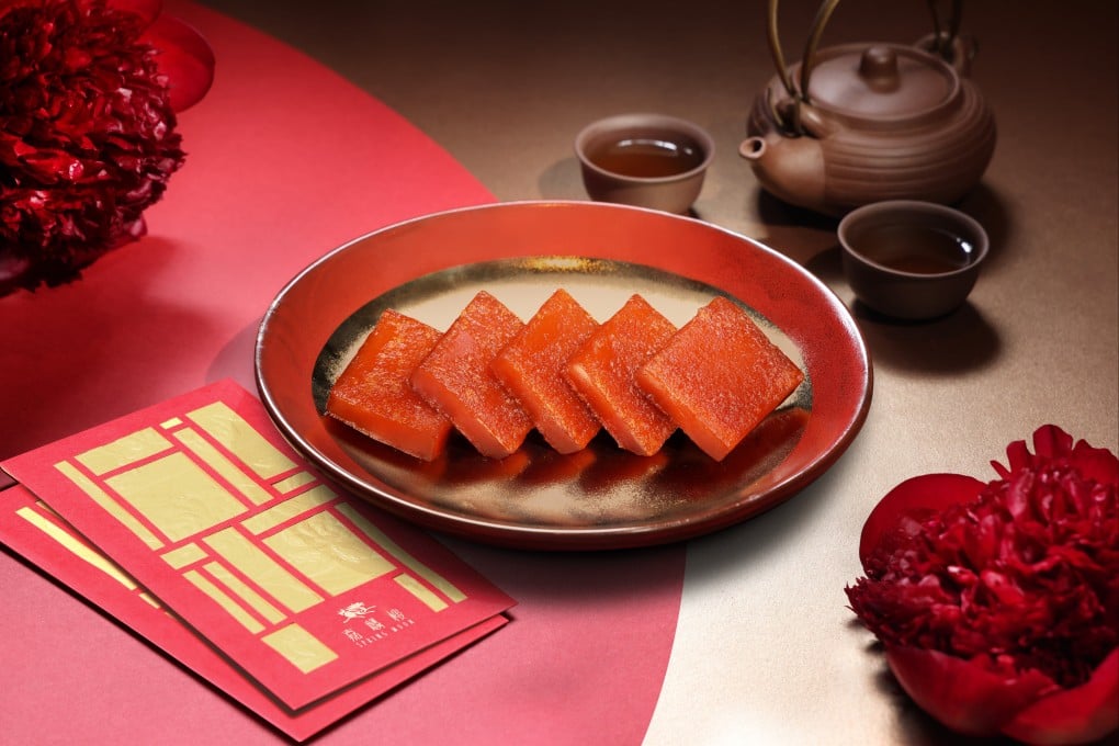 Cantonese-style sticky rice cake, or “nin gou”, is usually made with glutinous rice flour, Chinese brown sugar and coconut milk. Photo: The Peninsula Hong Kong