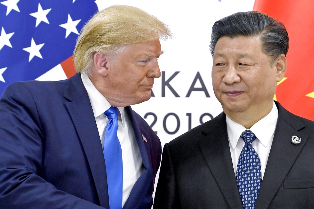 President Donald Trump shakes hands with China’s President Xi Jinping during a meeting on the sidelines of the G20 summit in Osaka, Japan, in June 2019. Photo: AP