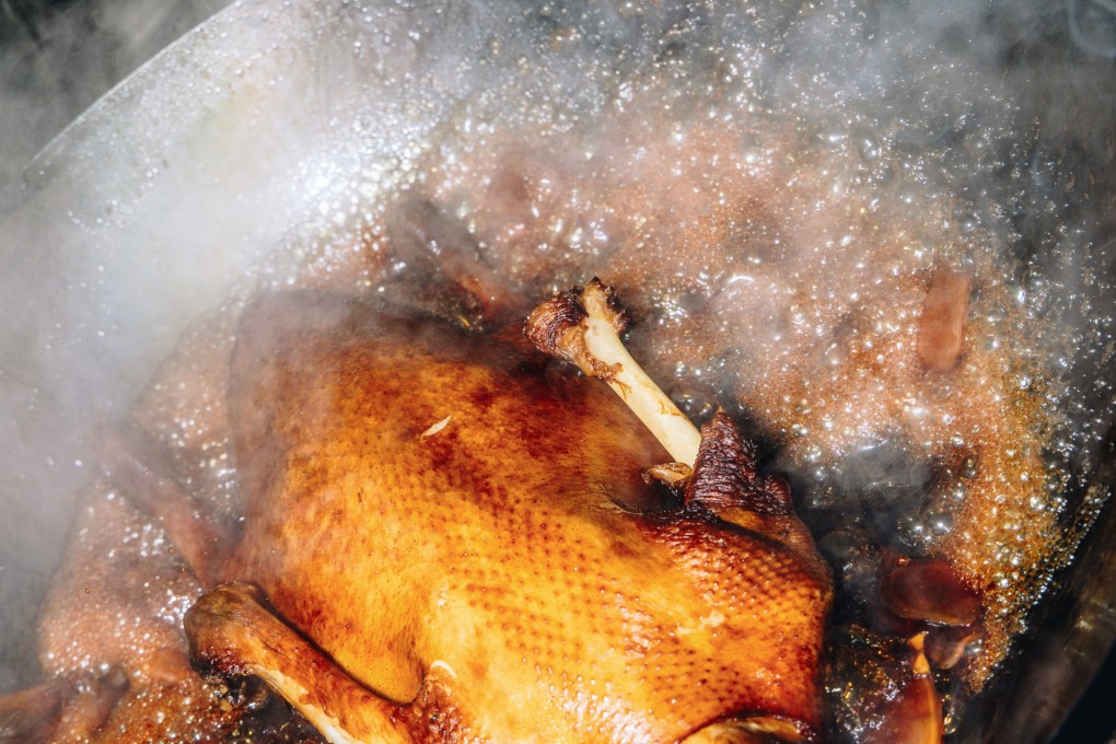 Roast goose at 1983 Hong Kong Cuisine, Happy Valley, where food writer Wilson Fok goes to splurge. He tells us his favourite places to eat in the city. Photo: Jocelyn Tam