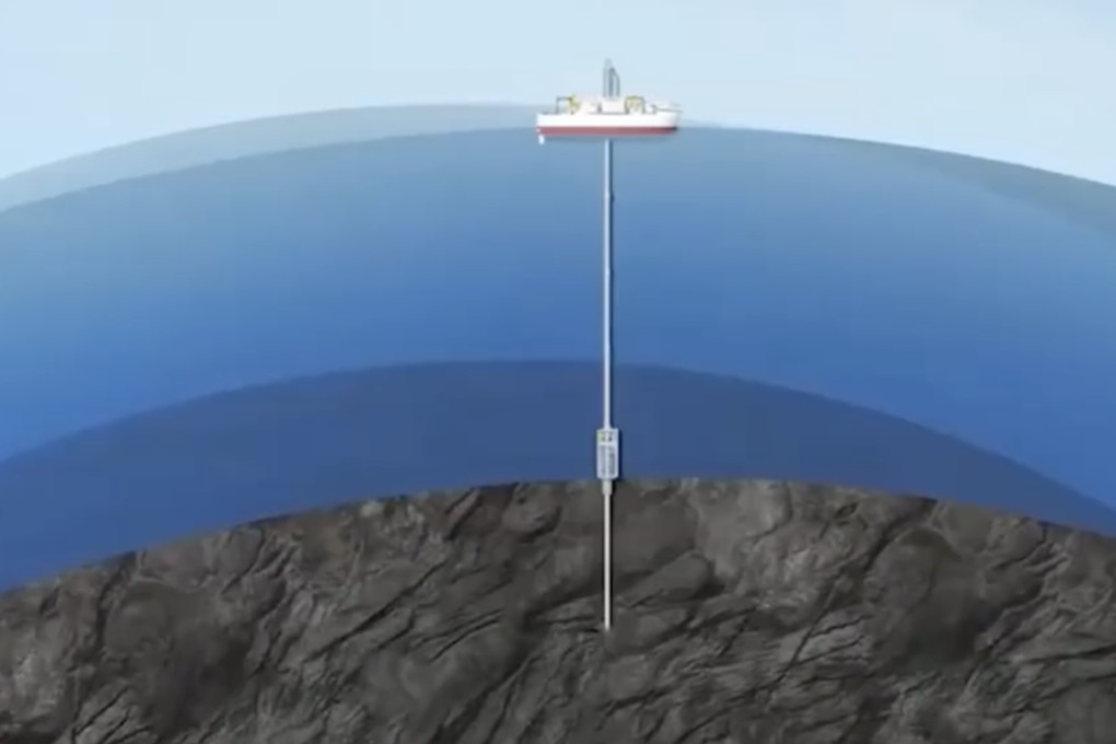 After strides in ocean-based drilling, Chinese academic and research bodies and enterprises are working with the Chinese Academy of Geological Sciences towards an ultra-deep intelligent drill rig. Image: Weibo/人民网