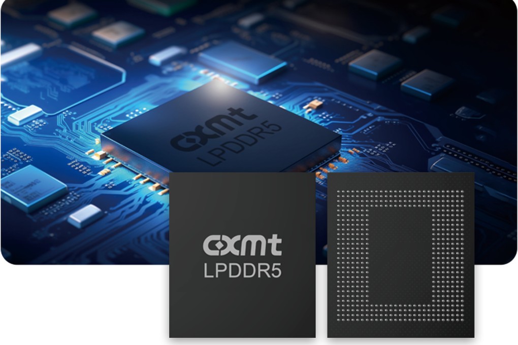The latest DDR5 memory chips from ChangXin Memory Technologies are using a 16-nanometre node process. Photo: CXMT