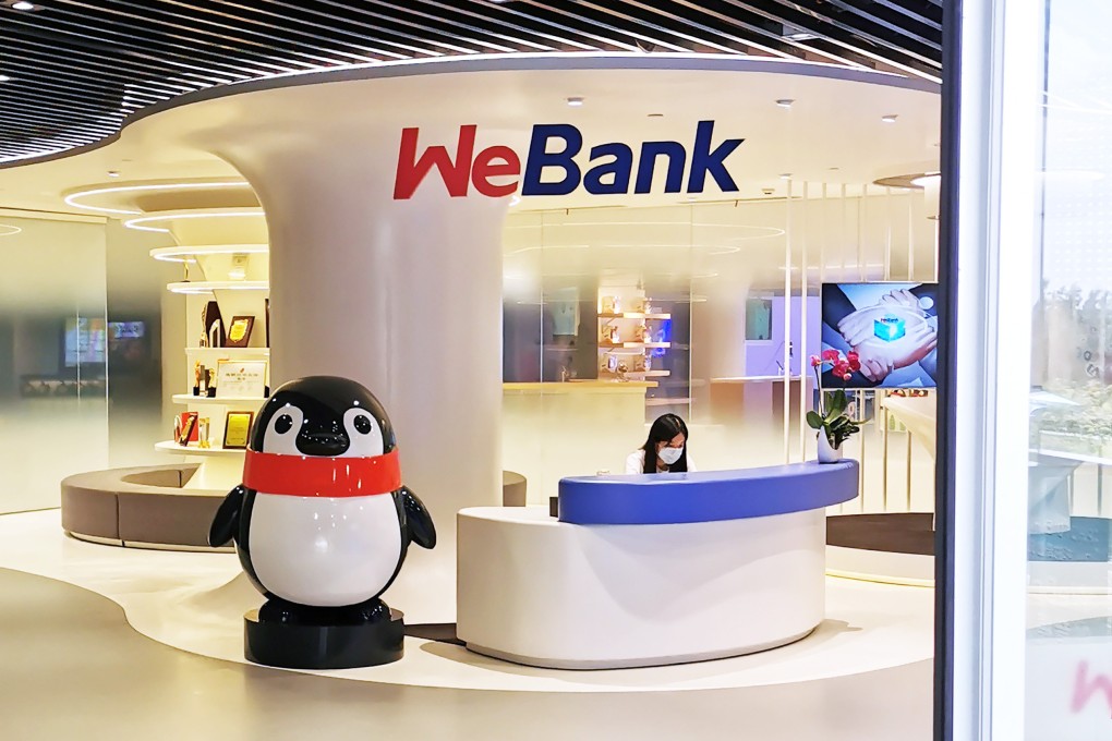 WeBank’s headquarters in Shenzhen. Photo: Handout