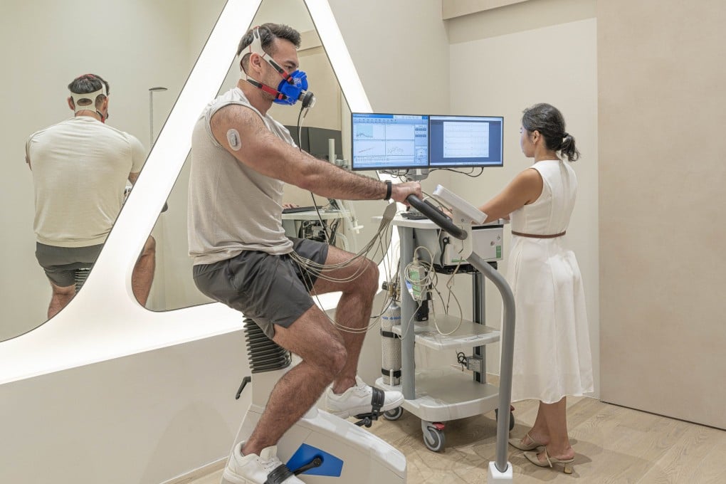 Advanced equipment can detect early markers of cardiovascular risk and measure a person’s physical capabilities. Understanding a person’s physical abilities and limitations allows a doctor to target areas for improvement. Photo: Chi Longevity