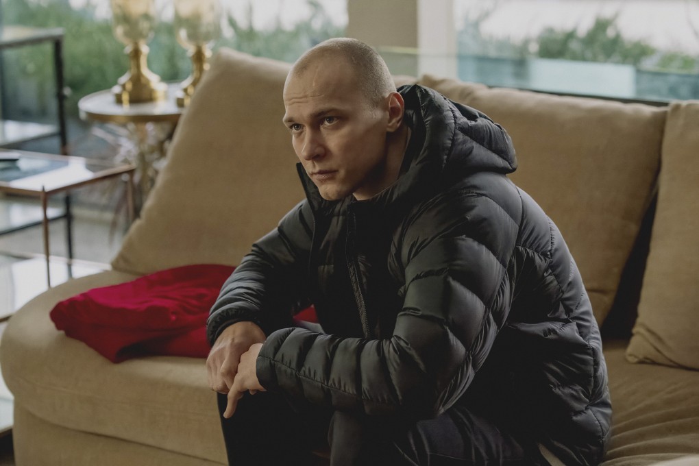 Yura Borisov as hired muscle Igor in a scene from Anora. Director Sean Baker’s film, which co-stars Mikey Madison and Mark Eydelshteyn, has six nominations for the 2025 Oscars, including best picture. Photo: AP