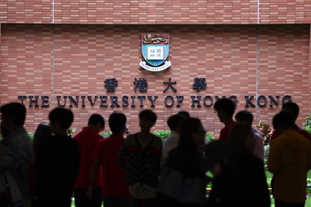 Visitors at the campus of the University of Hong Kong. Mainland students in the city have been targeted by fraudsters. Photo: Yik Yeung-man