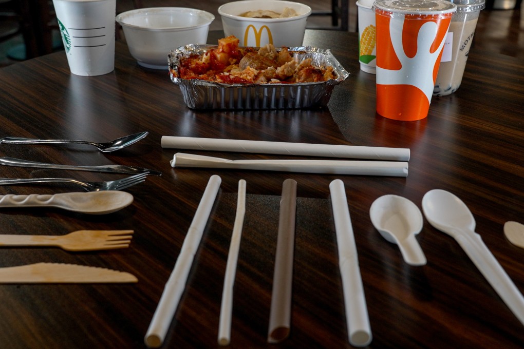 City leader John Lee has said that the plastics ban is intended to encourage residents to change their behaviour as opposed to punishing businesses. Photo: SCMP