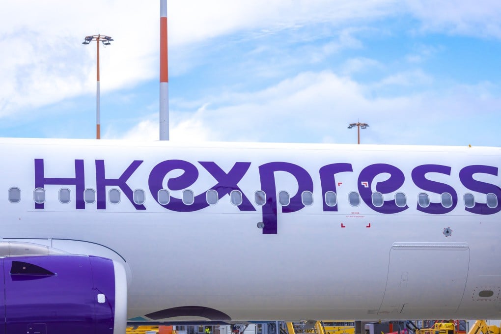 HK Express flight UO180 bound for Taichung returned to Hong Kong on Friday night. Photo: Handout