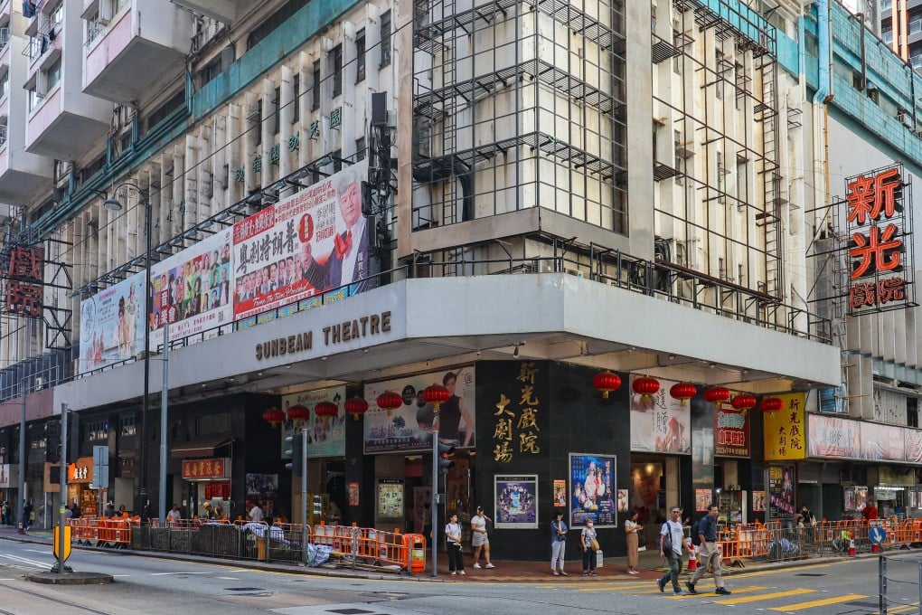 Evangelical church Island ECC bought 96,000 square feet of Kiu Fai Mansion in North Point, which houses the Sunbeam Theatre, in 2024. Photo: Edmond So