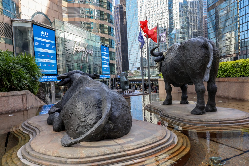 A view of Exchange Square in Central, home of the city’s bourse operator, on January 9, 2025. Photo: Jelly Tse