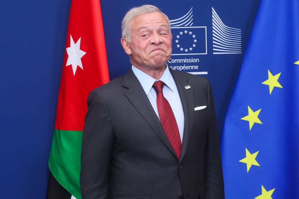 Jordan’s King Abdullah at the EU Commission headquarters in Brussels, Belgium on Wednesday. The king will meet US President Donald Trump in Washington on February 11, Jordanian state news agency reported on Sunday. Photo: EPA-EFE