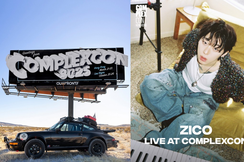 ComplexCon Hong Kong 2025 unveils a star-studded music lineup featuring headliners Metro Boomin and Zico. Photo: ComplexCon