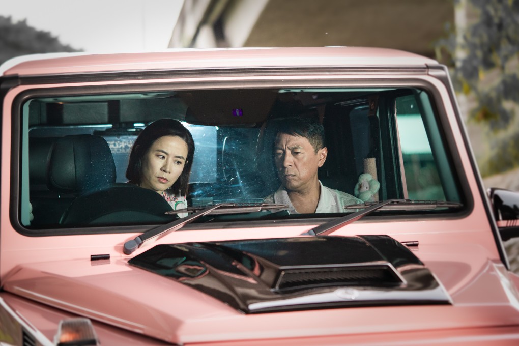 Jessica Hsuan (left) and Philip Keung Ho-man in a still from Ha Ha Ha Happy New Year (category IIA; Cantonese), directed by Wu Peiji. Sam Lee co-stars