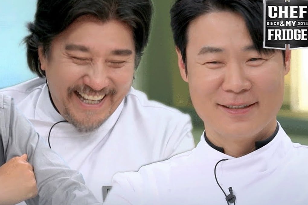 Edward Lee and Choi Hyun-seok are rival chefs in Korean cooking show Chef and My Fridge, which has received a timely reboot on Netflix after going off air in 2019. Photo: YouTube/Netflix K-Content