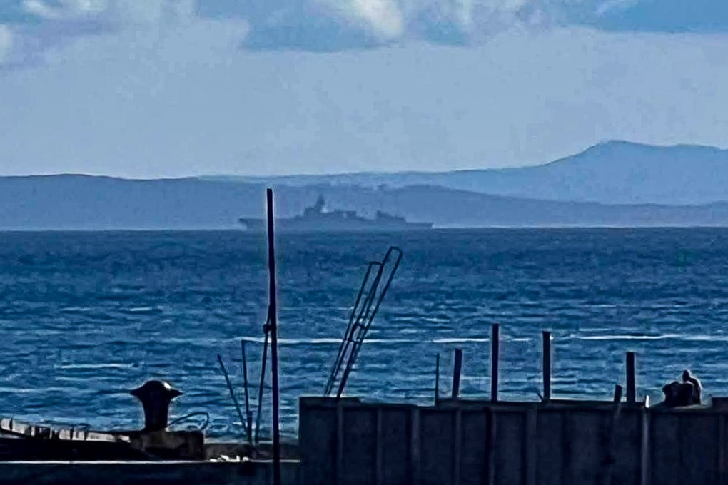 Philippine forces said they were tracking three PLA Navy vessels as they crossed the Basilan Strait on Sunday. Photo: Facebook/ Philippines Defence Forces Forum