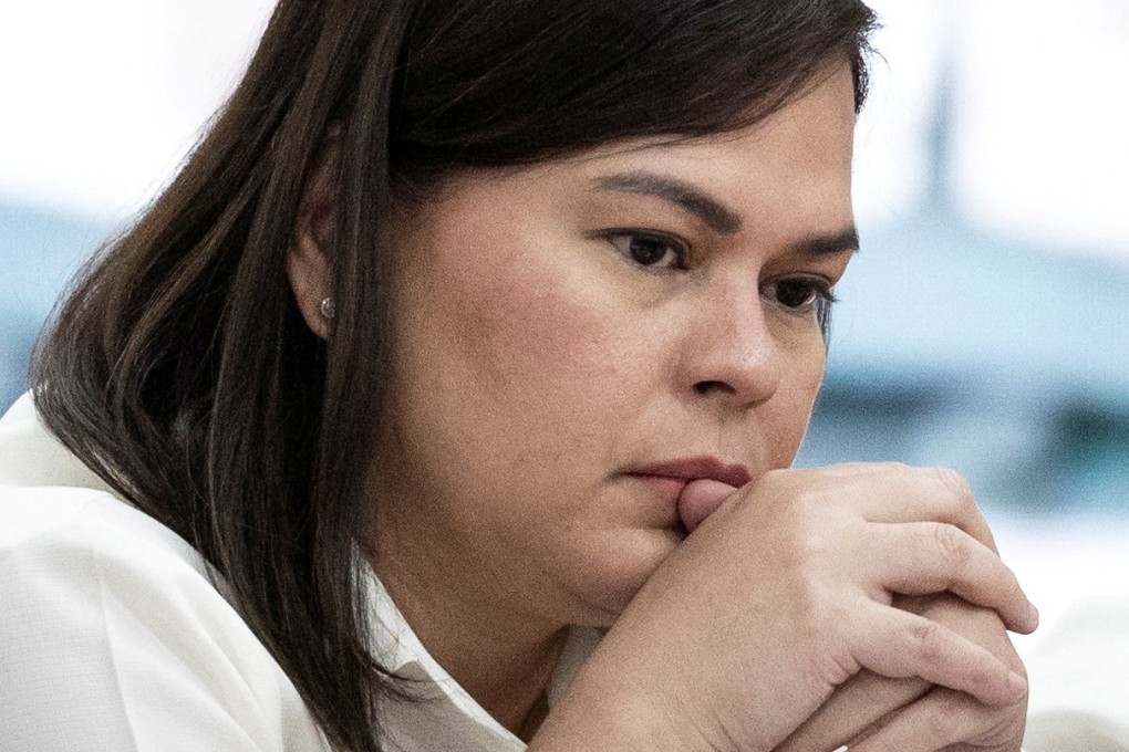 Philippine Vice-President Sara Duterte attends a legislative inquiry into her office’s use of public funds at the House of Representatives in Quezon City in November. Photo: Reuters