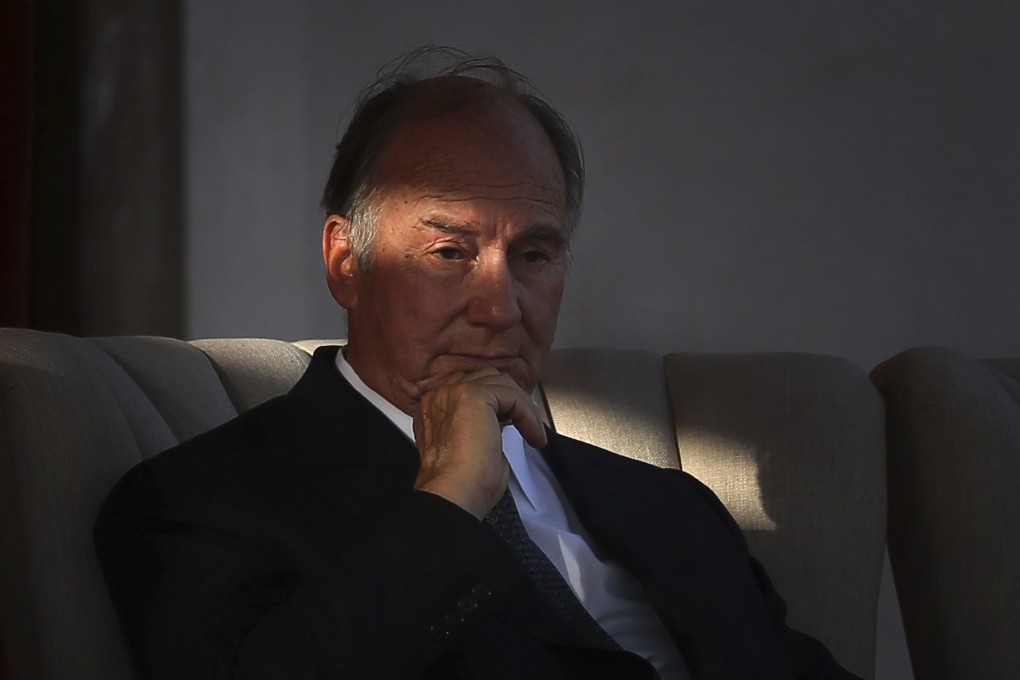 The Aga Khan listens to a speech during the inauguration of the restored 16th century Humayun’s Tomb in New Delhi, India, in September 2013. Photo: AP