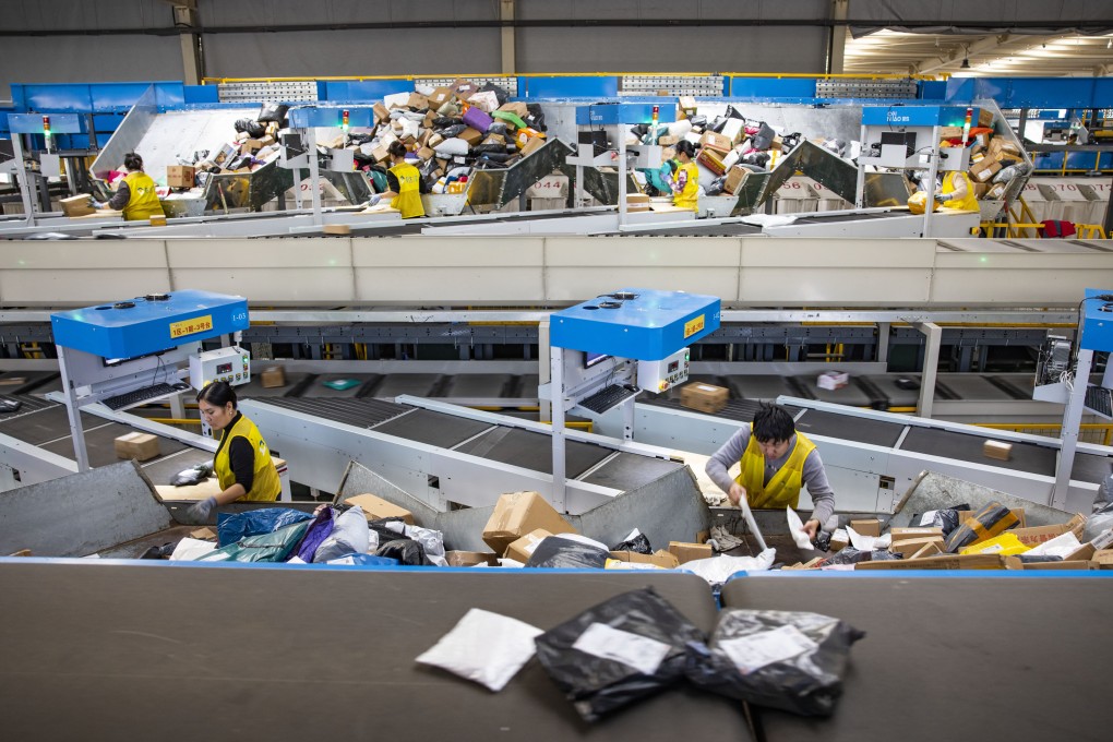 Chinese retailers ship billions of small parcels to the EU each year. Photo: Getty Images