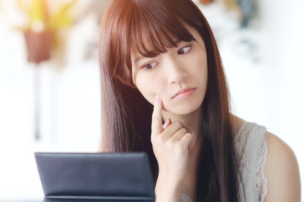 You touch your face more times each day than you realise. If you do it more than usual, your body could be telling you that you are stressed. Research suggests that touching one’s own face can alleviate stress. Photo: Shutterstock